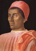 Andrea Mantegna Portrait of Carlo de'Medici oil on canvas